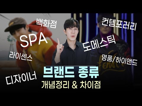 패션 입문자라면 꼭 알아야 할 브랜드 개념정리 & 종류별 차이점! 패션 입문자라면 꼭 알아야 할 브랜드 개념정리 & 종류별 차이점!