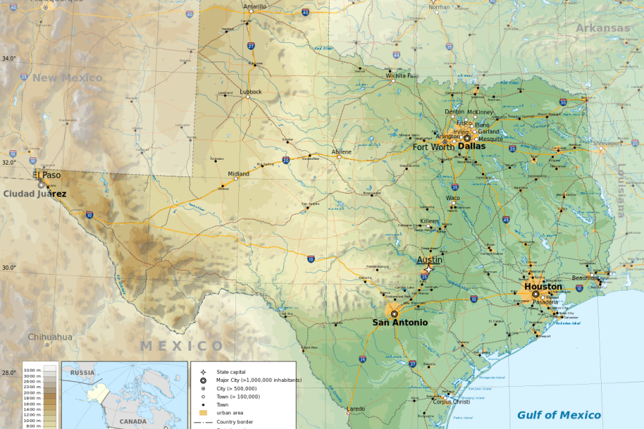 Geography Of Texas - Wikipedia
