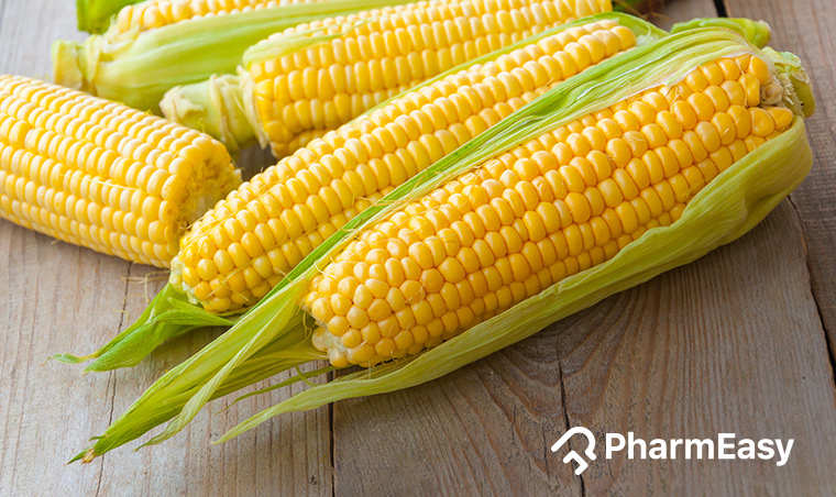 Sweet Corn (Makkai): Uses, Benefits, Side Effects And More! - Pharmeasy Blog