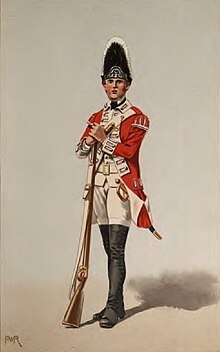 British Soldiers In The Eighteenth Century - Wikipedia