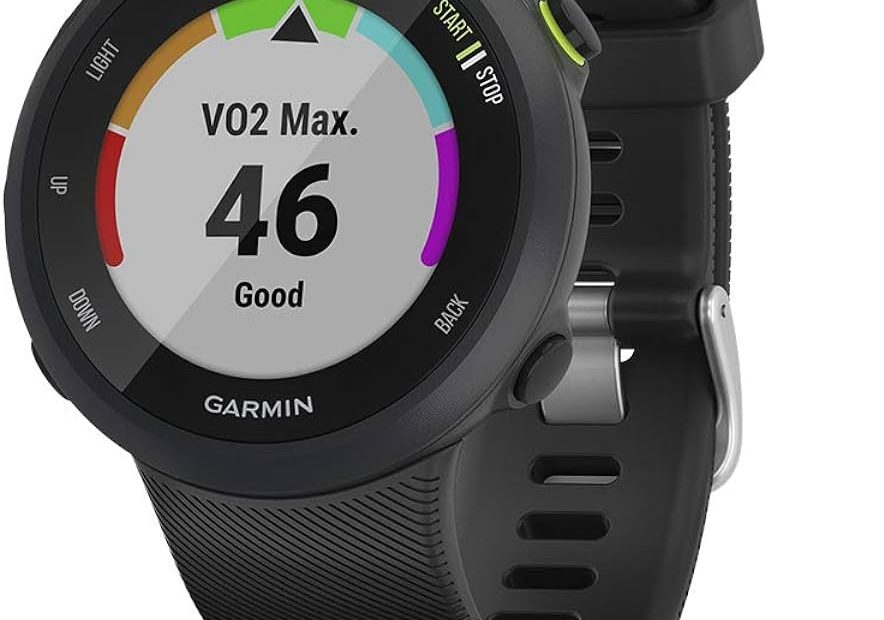 Amazon.Com: Garmin 010-02156-05 Forerunner 45, 42Mm Easy-To-Use Gps Running  Watch With Coach Free Training Plan Support, Black : Electronics