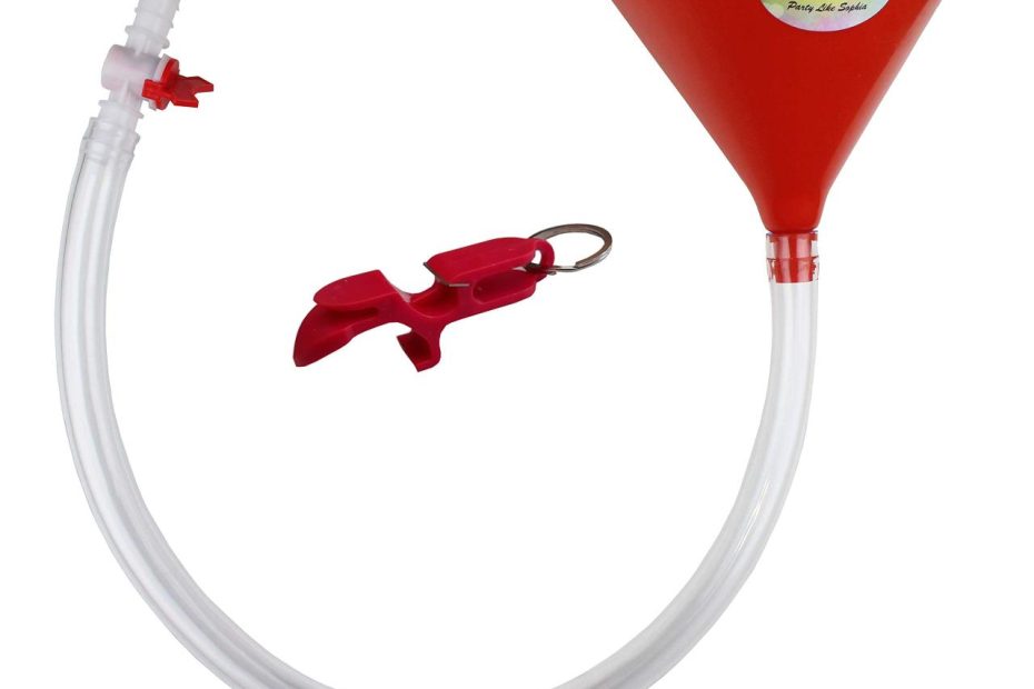 Amazon.Com: Beer Bong Funnel With Valve - Usa Made Extra Long 2.5 Feet (30  Inch) Kink Free Tube - Shotgun Keychain Tool Bottle Opener - Premium Funnel  For Beer Drinking Games, College