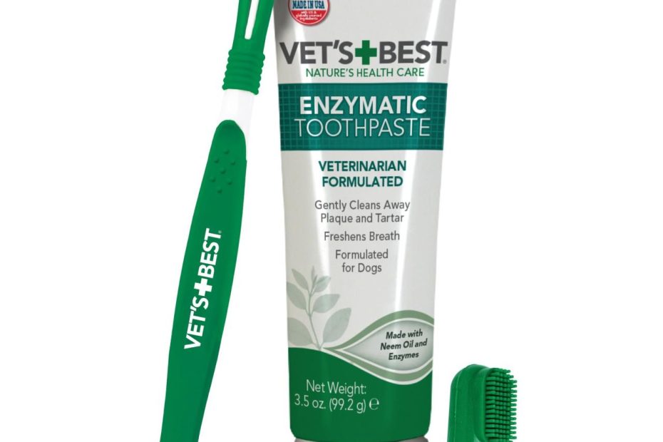 Amazon.Com : Vet'S Best Dog Toothbrush & Enzymatic Toothpaste Kit - Dog  Teeth Cleaning - Made With Natural Ingredients - Reduces Plaque, Whitens  Teeth, Freshens Breath - Bonus Care Guide & Finger
