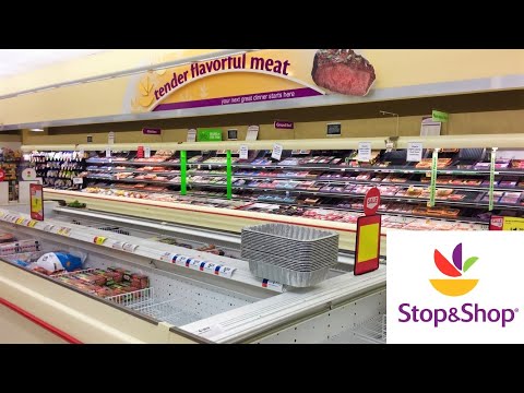 Stop And Shop Meat Food Grocery Shopping Beef Chicken Pork Seafood Shop  With Me Store Walk Through - Youtube