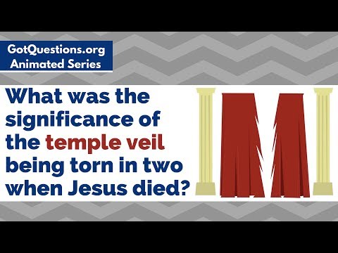 What Was The Significance Of The Temple Veil Being Torn In Two When Jesus  Died? | Gotquestions.Org
