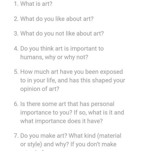 What Do You Like About Art? - Quora