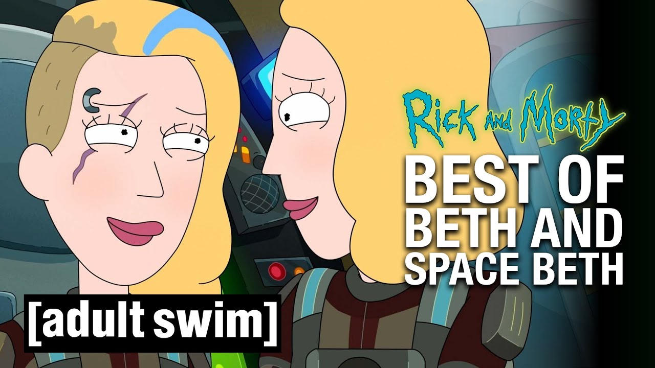 Rick And Morty | Best Of Beth And Space Beth | Adult Swim Uk 🇬🇧 - Youtube