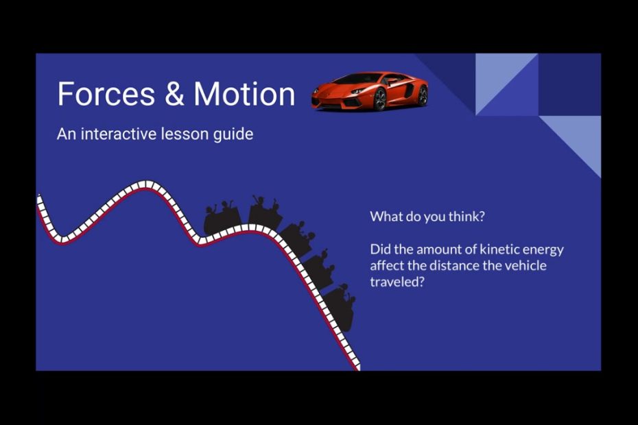 Forces & Motion - Kinetic Energy And Distance - Youtube