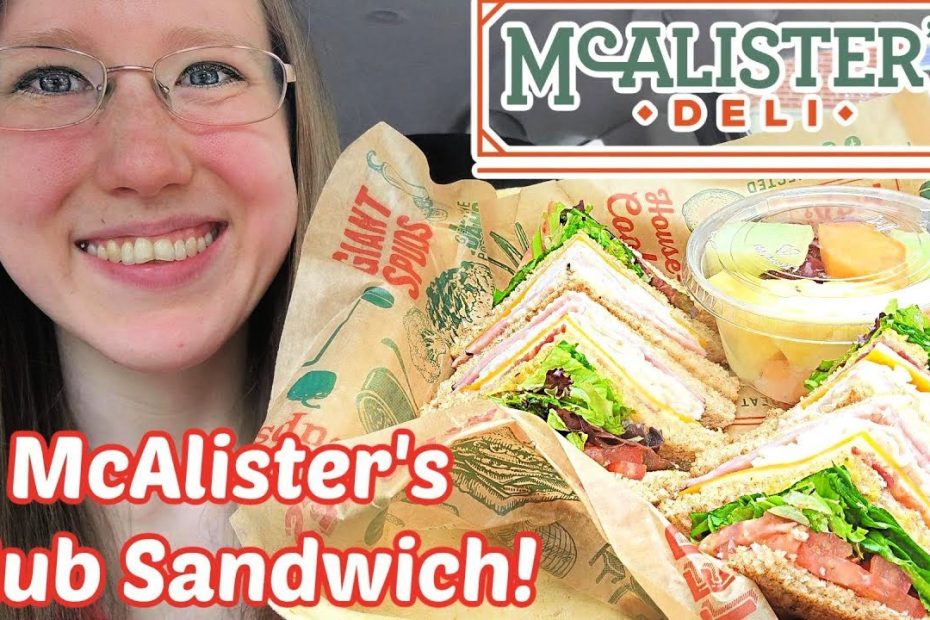 Mcalister'S Deli Mcalister'S Club Sandwich Review! - Youtube