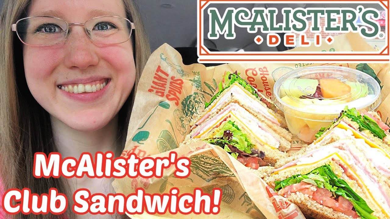 Mcalister'S Deli Mcalister'S Club Sandwich Review! - Youtube