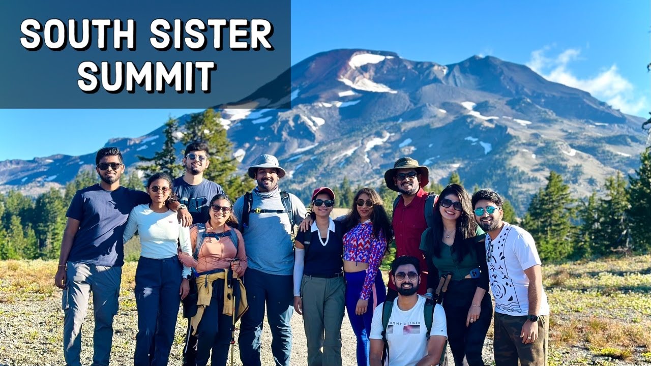 Climbing Oregon'S Third Highest Mountain | South Sister Summit | Volcano |  Hangover Hikers | Bend - Youtube
