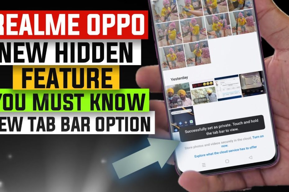 Realme & Oppo Tab Bar Option | Do You Know | Must Watch - Youtube