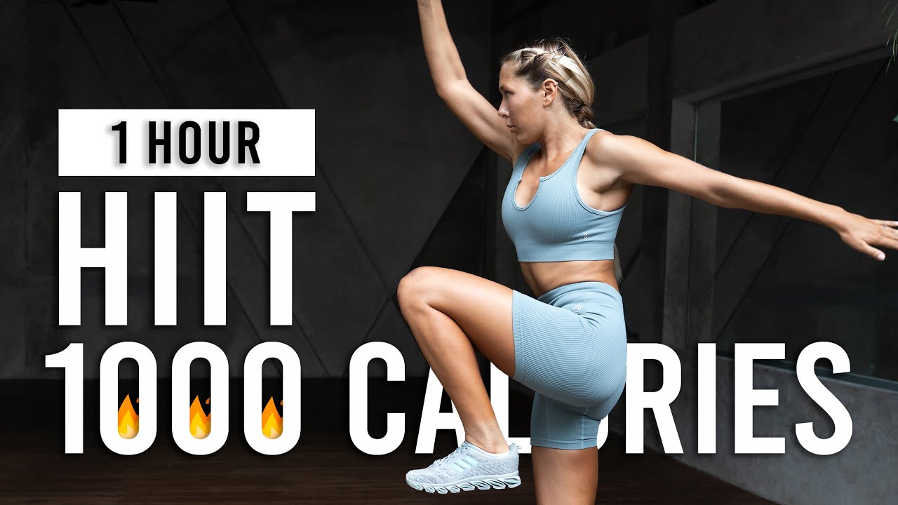 Burn 1000 Calories With This 1 Hour Cardio Hiit Workout | Full Body Workout  To Lose Weight - Youtube