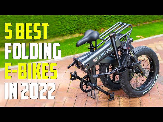 5 Best Folding Electric Bikes 2023 | Best Foldable E-Bike 2023 - Youtube