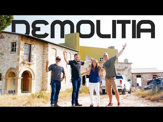 How Do You Renovate An Abandoned Mansion? Visiting Demolition Ranch! -  Youtube