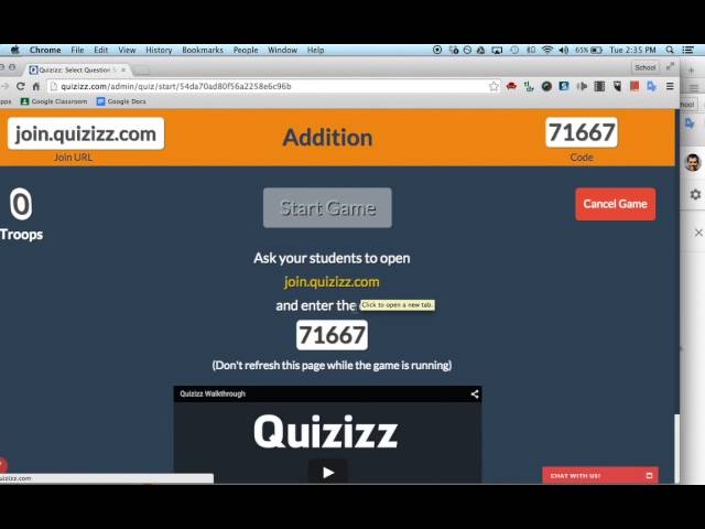 Quizizz Tutorial - Youtube