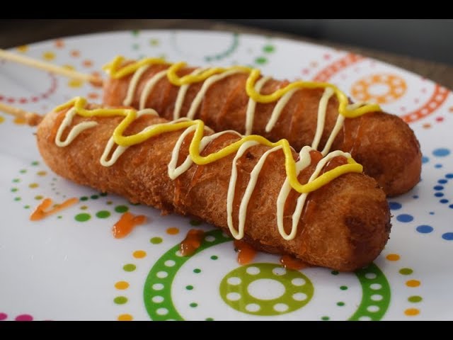 How To Easy Corn Dogs With Pancake Mix... - Youtube